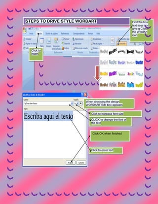 Microsoft  word 2007 karina corzo