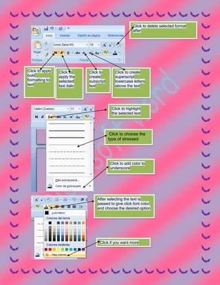 Microsoft  word 2007 karina corzo