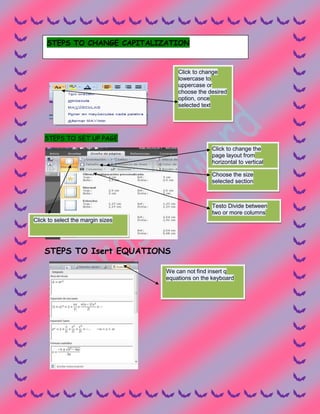 Microsoft  word 2007 karina corzo