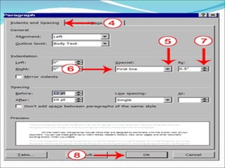 Microsoft word 2007 tutorial | PPT