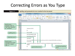 Correcting Errors as You Type
 
