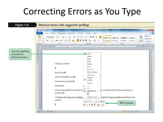 Correcting Errors as You Type
 