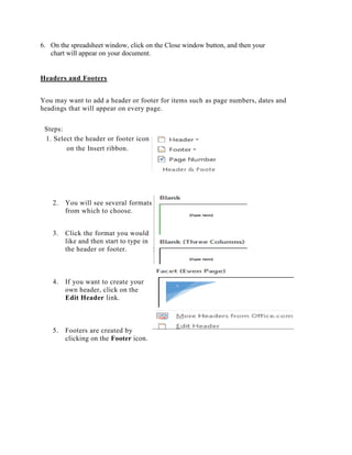 Key Features Document Microsoft Word 2013 key features, tools, and techniques | PDF