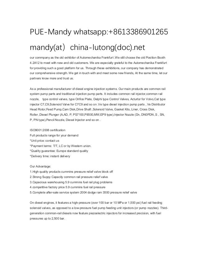 hydraulic electronic unit injector heui fuel system