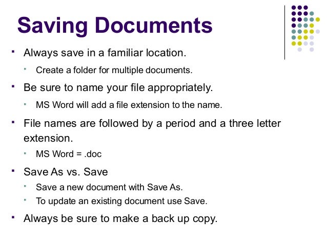 extension of ms word