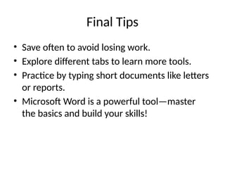 Microsoft_Word _ Basics_Presentation.pptx
