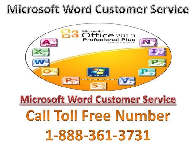 Microsoft Word Customer Service 1 888 361 3731 Toll Free Care Number