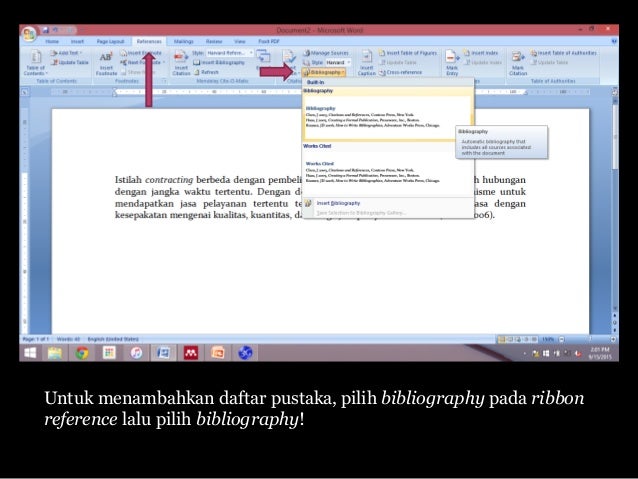 Sitasi dan Kepustakaan pada Karya Ilmiah PPDS