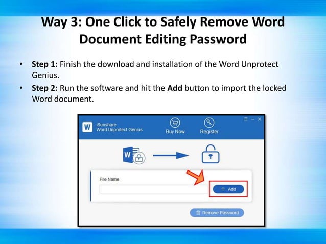 Microsoft Word Document Locked for Editing How to Unlock | PPTX