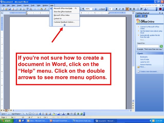 microsoft word seminar part 1