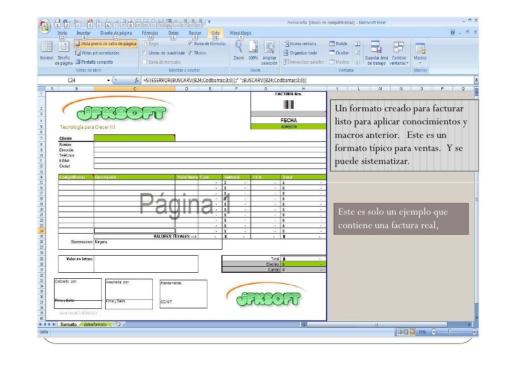 formato para cotizacion en excel