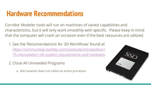 bentley microstation v8i system requirements