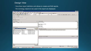 Dialog Box Microstrategy MicroStrategy Basic Reporting.pptx