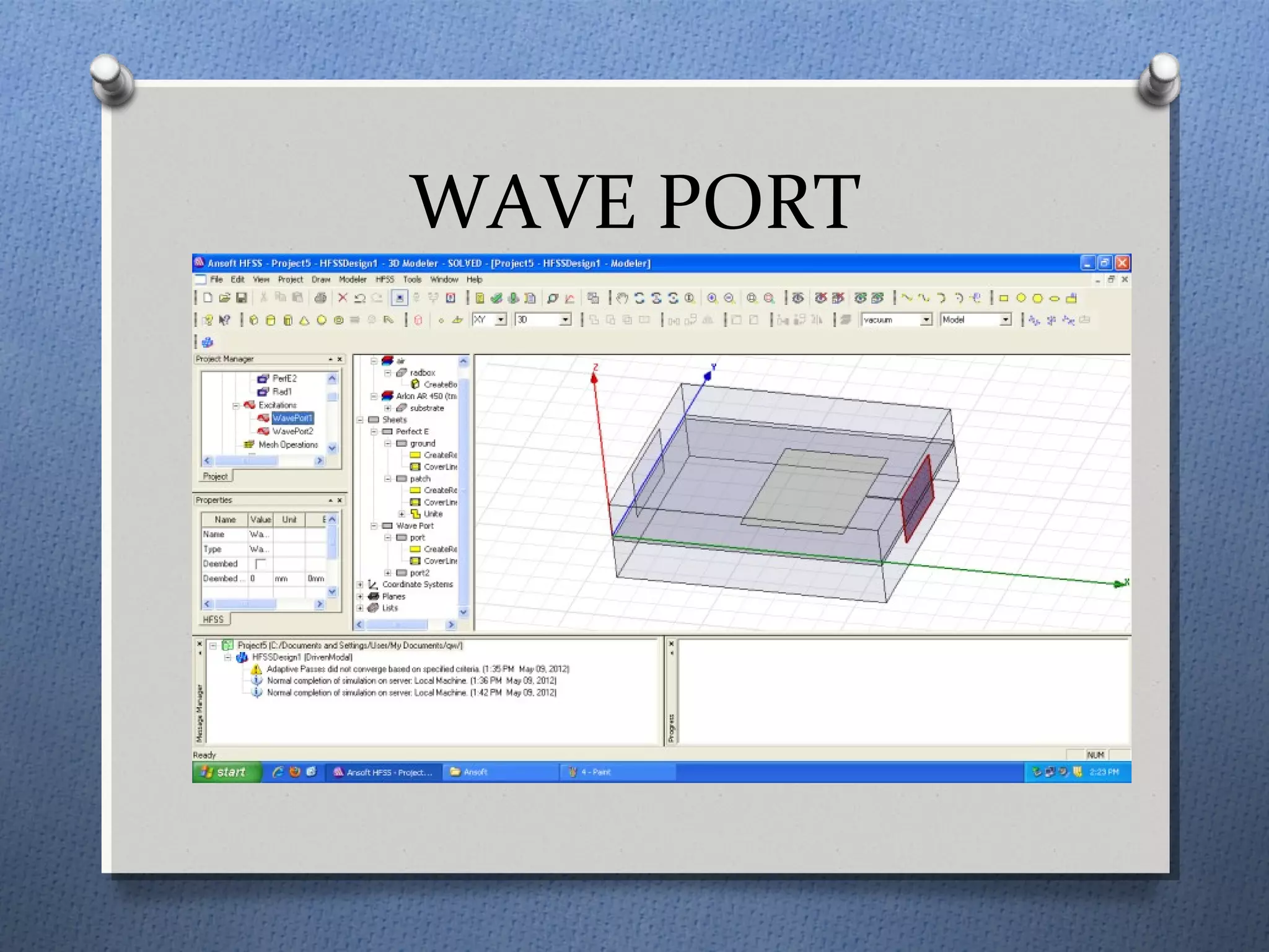 WAVE PORT
 