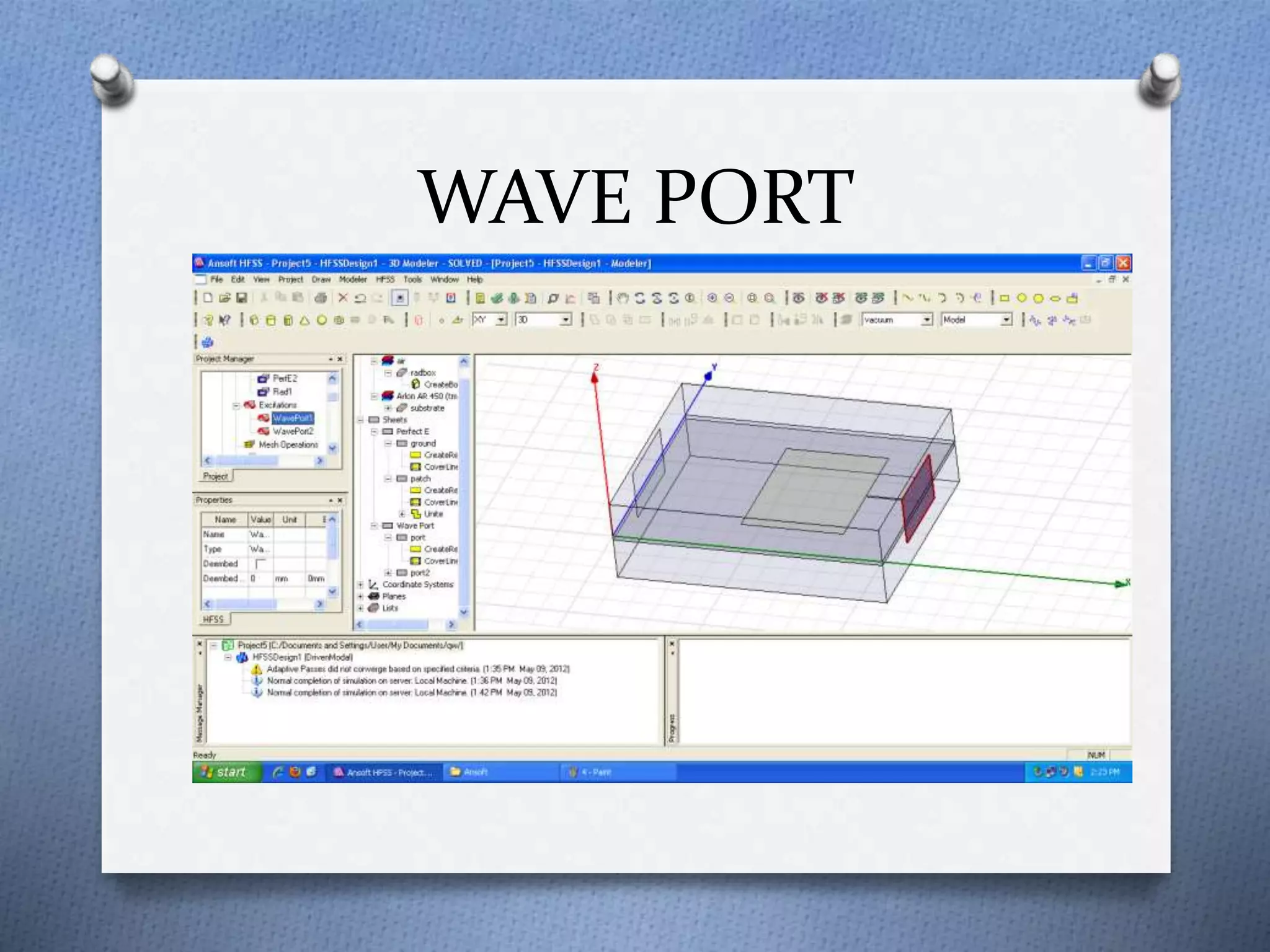 WAVE PORT
 