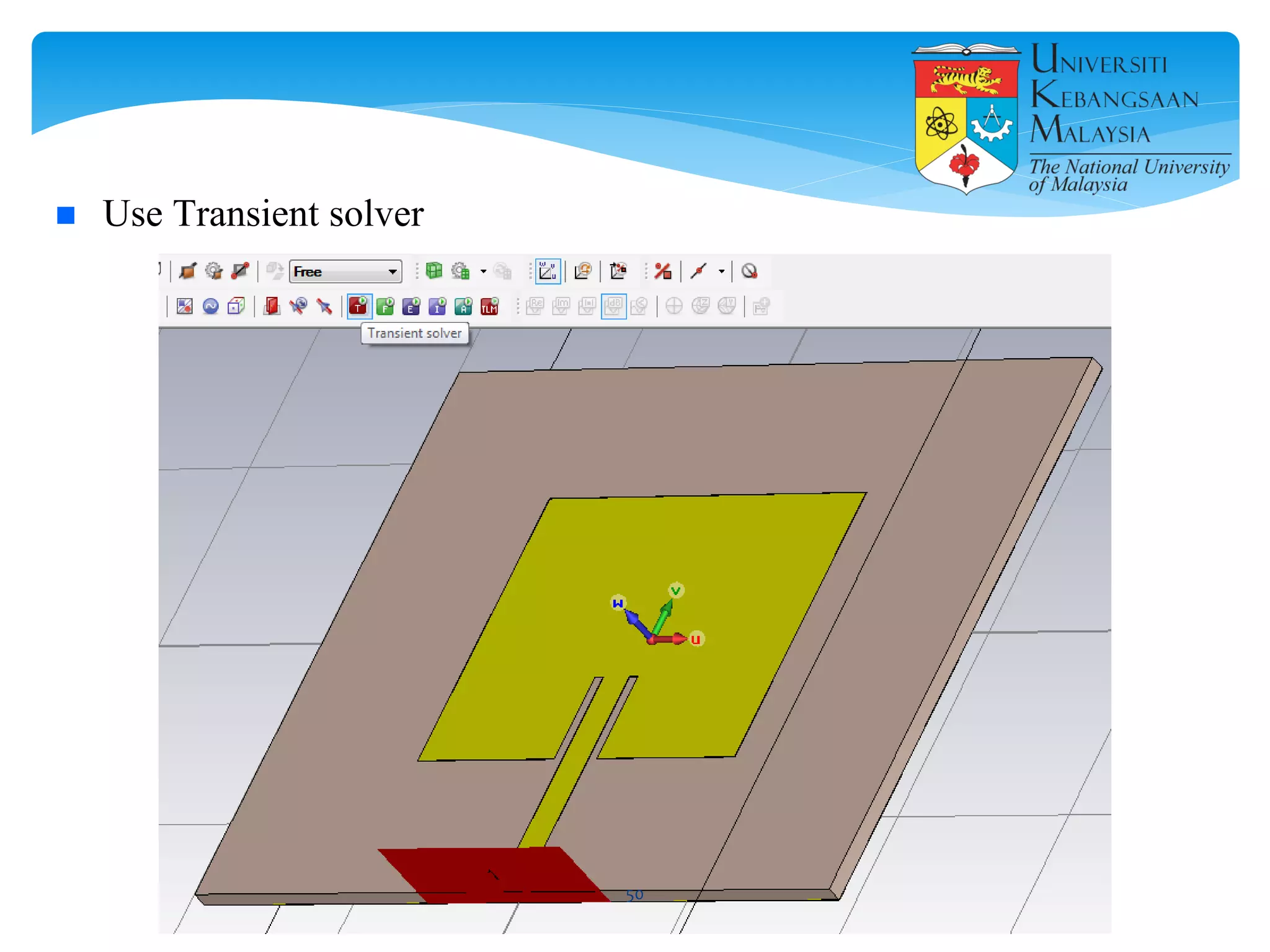  Use Transient solver
50
 
