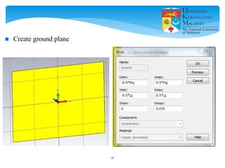 Design and Simulation Microstrip patch Antenna using CST Microwave ...