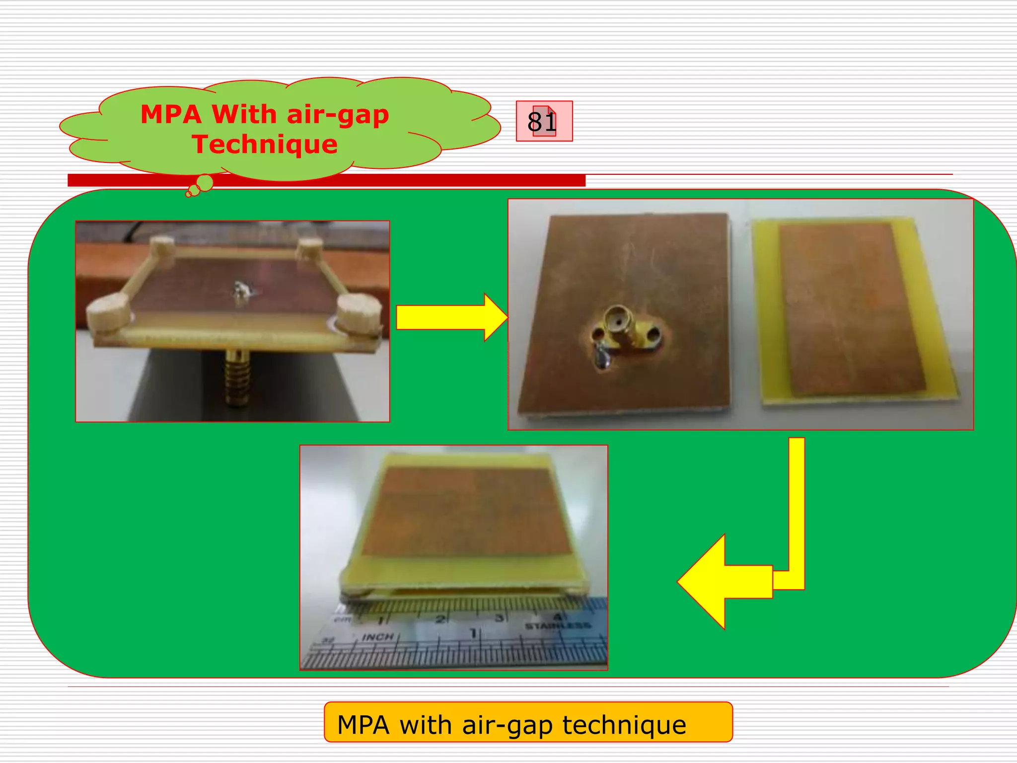 MPA with air-gap technique
MPA With air-gap
Technique
81
 