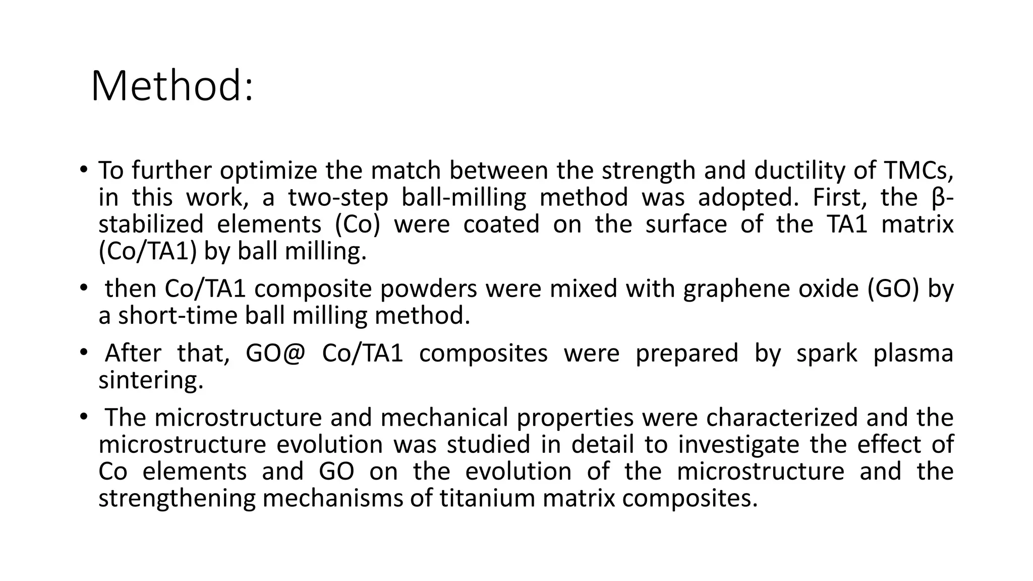 Microstructure and Properties of Titanium Matrix Composites