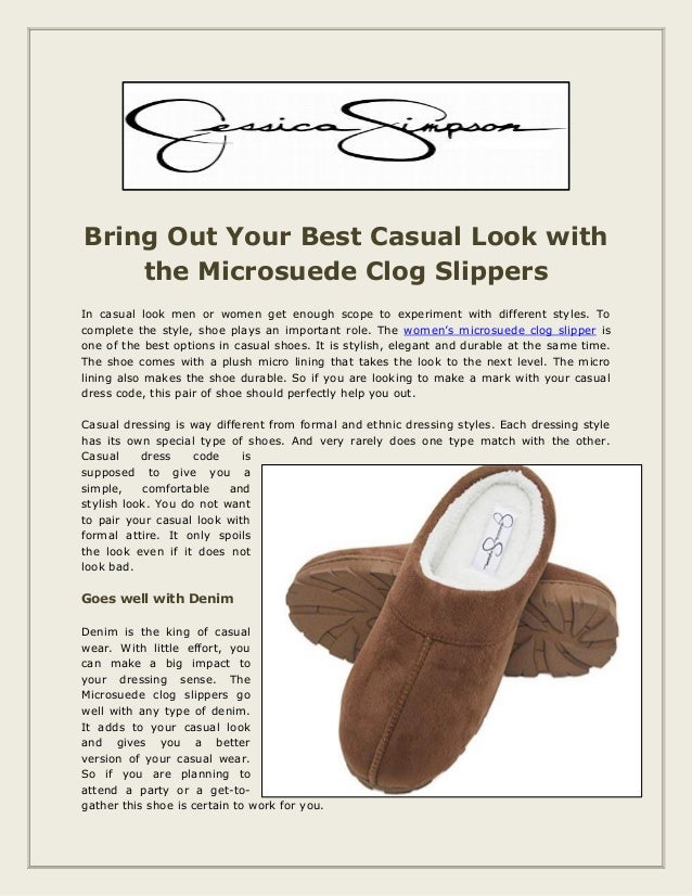 best men's clog slippers