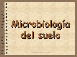 Microbiología
 del suelo
    María Cecilia Arango Jaramillo
 