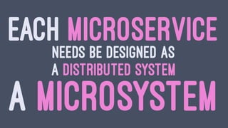 SYSTEMS NEED TO
EXPLOIT REALITY
 