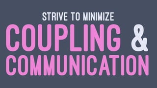 NO ONE WANTS
EVENTUAL CONSISTENCY.
IT'S A NECESSARY EVIL.
IT'S NOT COOL. IT'S USEFUL.
 