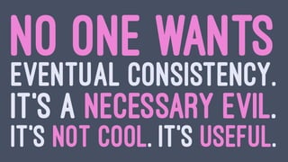 REACTIVE SYSTEMS CAN HELP US BUILDING
DISTRIBUTED SYSTEMS THAT ARE
ELASTIC AND RESILIENT
 