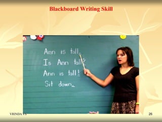 Blackboard Writing Skill 
VRINDA VS 26 
 