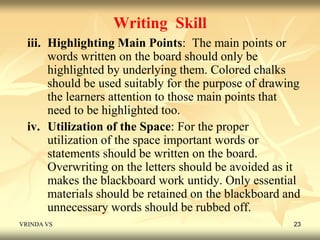 Teaching Points Examples Micro teaching | PPTX