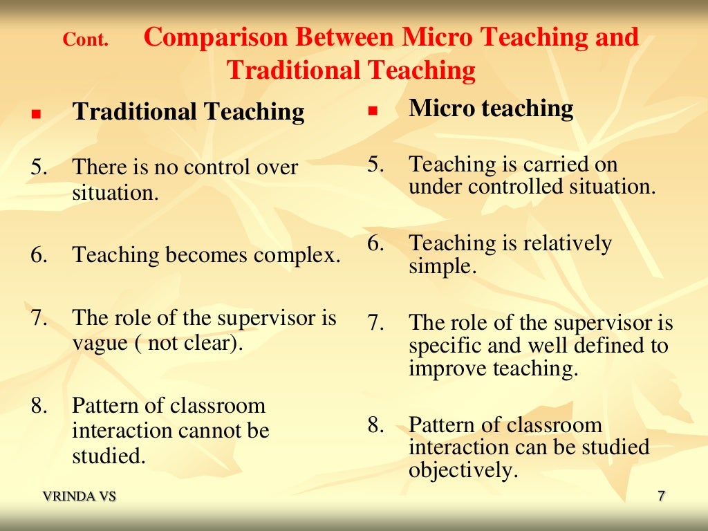 micro-teaching