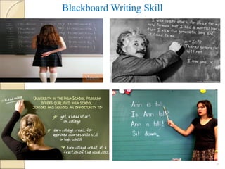 Blackboard Writing Skill
19
 