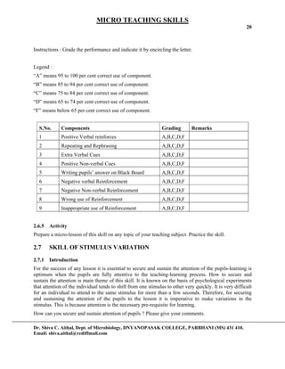 Micro teaching | PDF