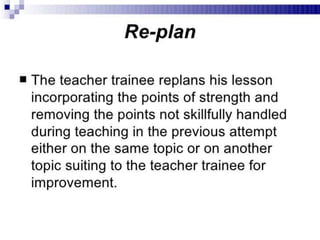 Micro Teaching - Teaching skills, micro teaching cycle, micro teaching steps,  phases in micro teaching, link practices, simulation