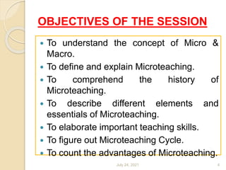 Microteaching p pt | PPTX
