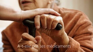 A-t-elle pris ses médicaments ?
 