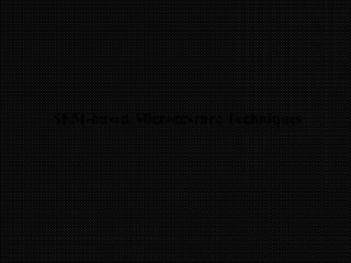 4
SEM-based Microtexture Techniques
 