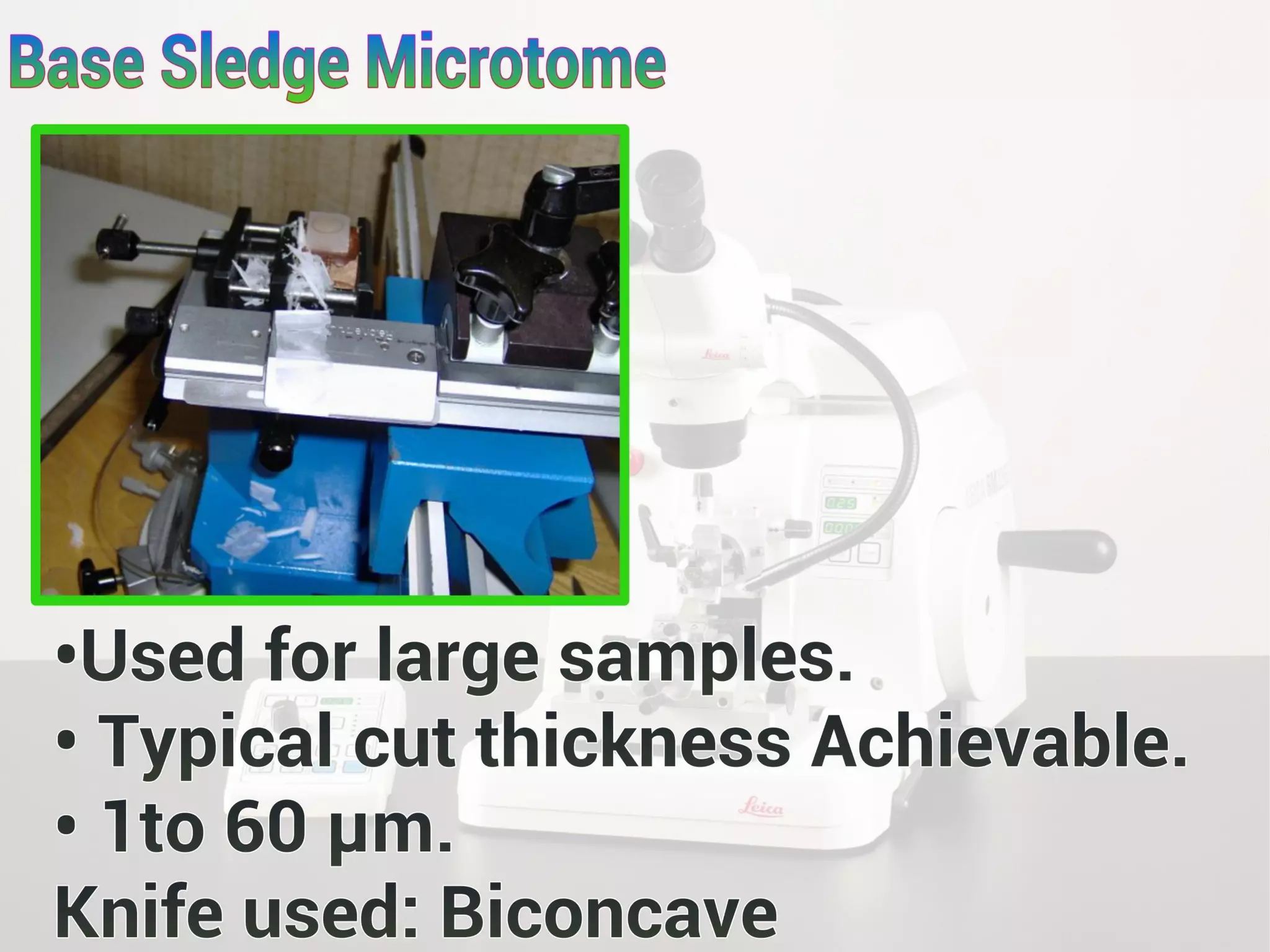 Microtome