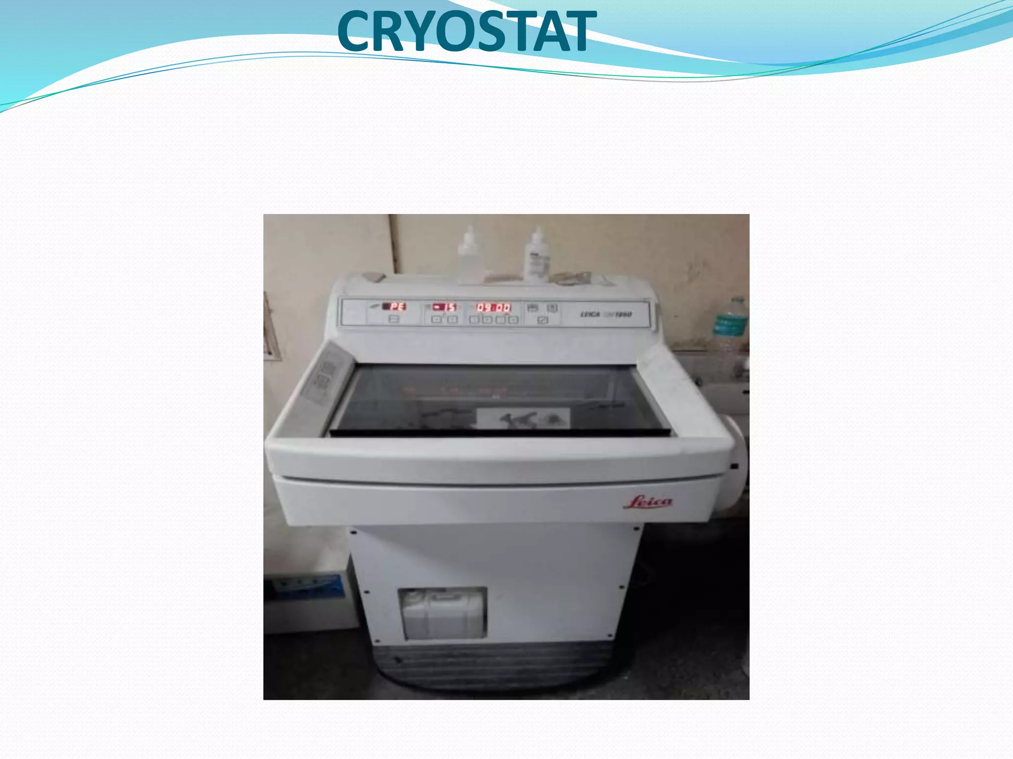 CRYOSTAT
 