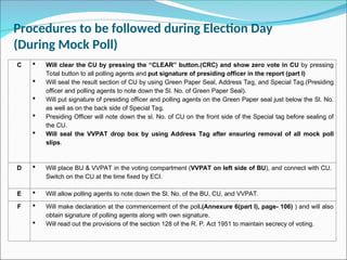 Micro Observer Point Form MICRO TRAINING OF ALL MICRO OBSERVERS OF ECI | PPT