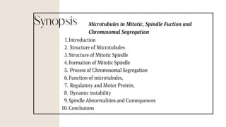 Microtubules in Mitotic Spindle fuction and Chromosomal Segregation .pdf