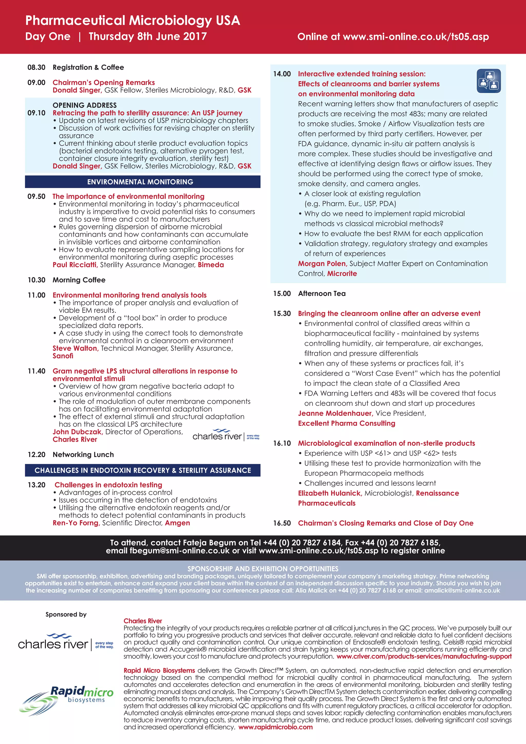 Pharmaceutical Microbiology USA 2017 PDF