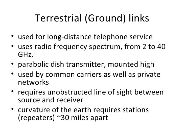 Microwave Transmission
