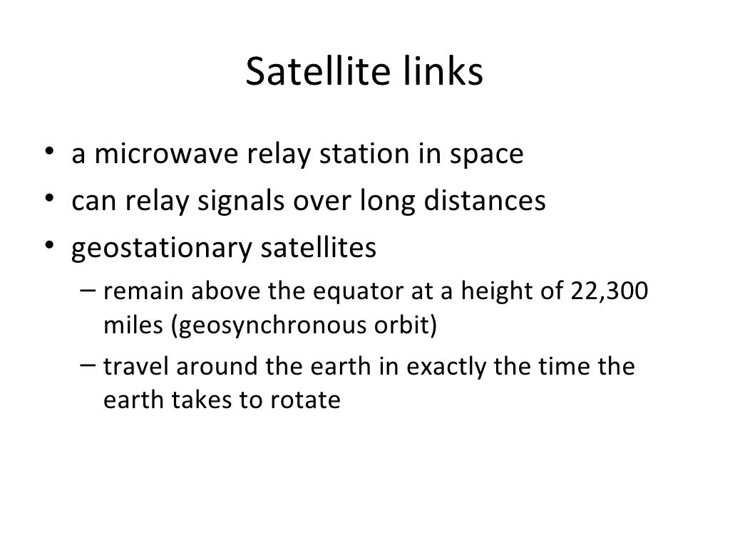 Microwave Transmission