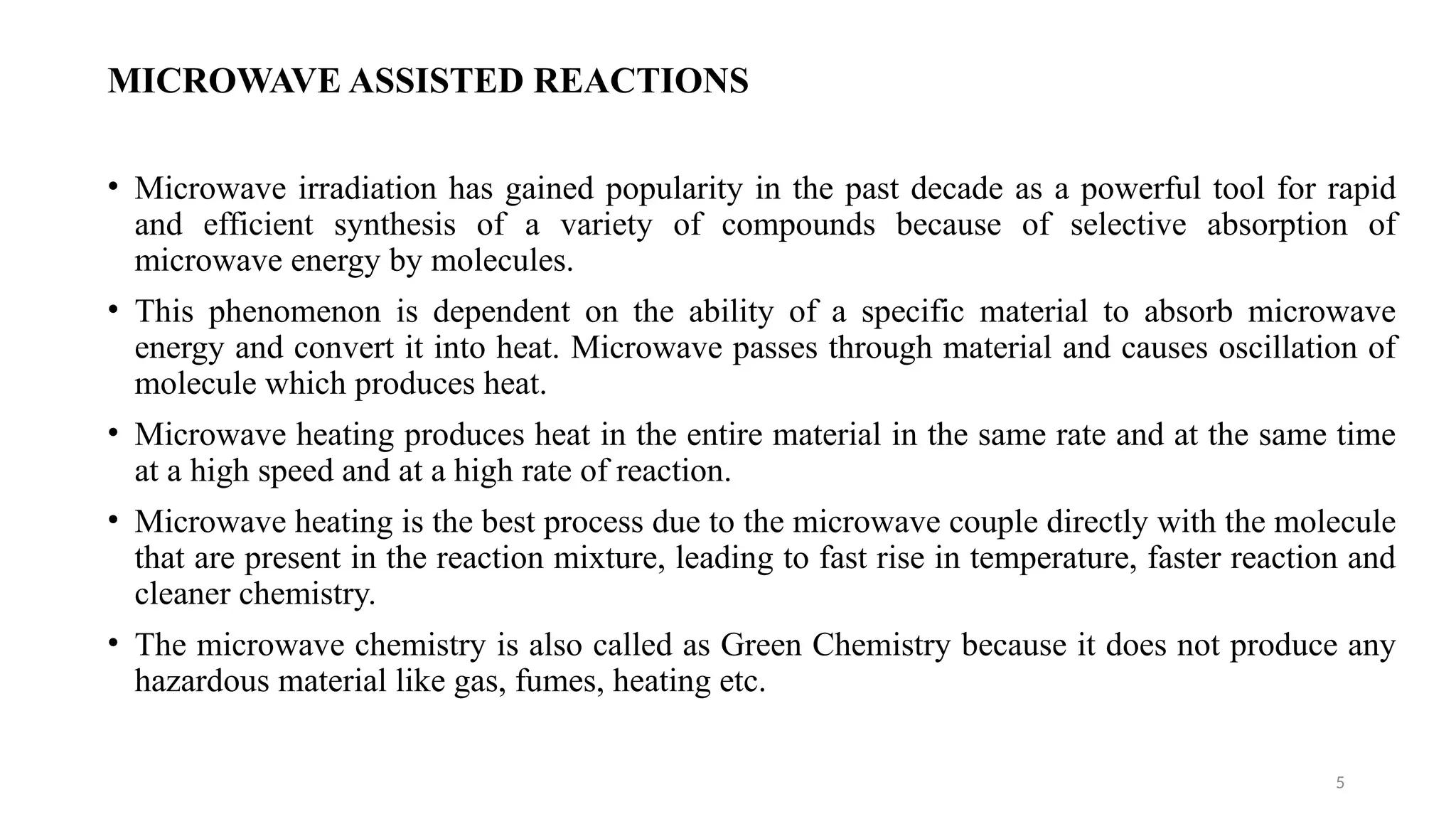 Merits and Demerits of Microwave Assisted Reactions.pptx