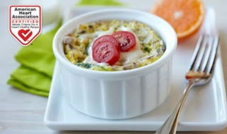 TRY OUT THIS SUMPTUOUS MICROWAVE EGG AND VEGGIE BREAKFAST BOWL