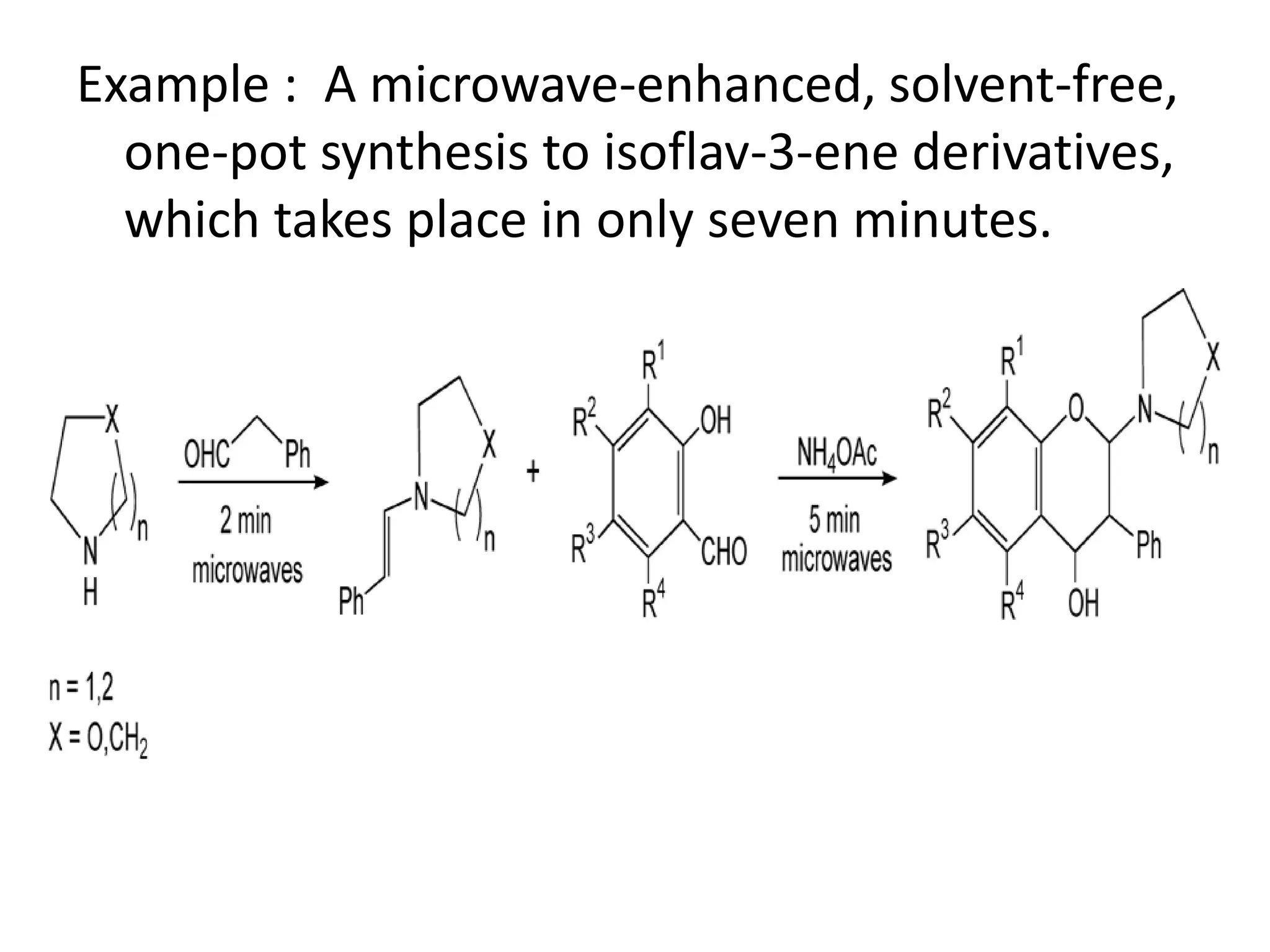 microwave assisted reaction. General introduction | PPTX