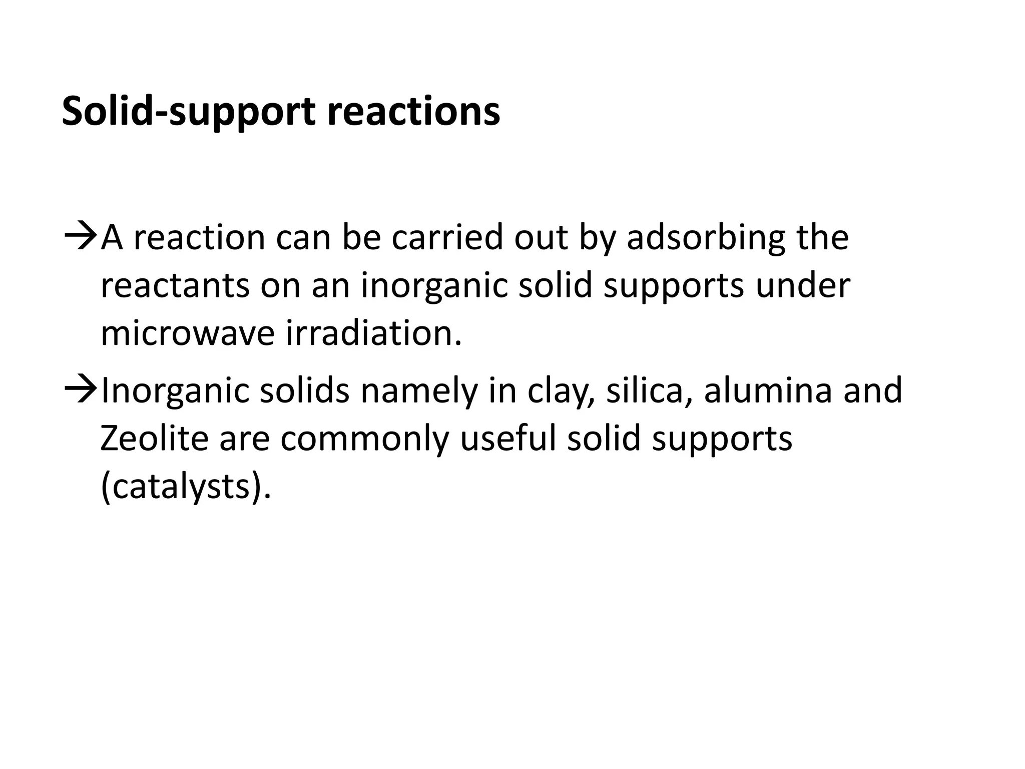 microwave assisted reaction. General introduction | PPTX