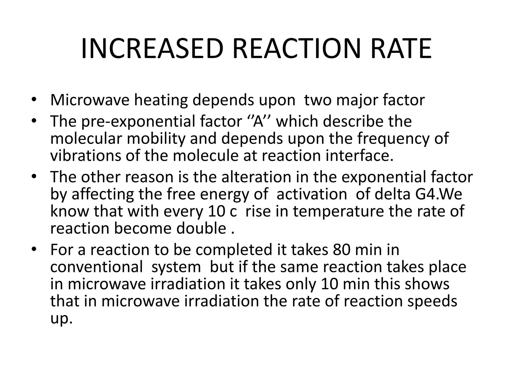 Microwave assisted reaction km komal wahane k3 | PPTX