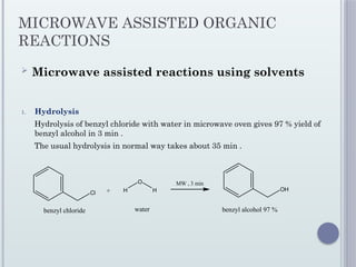 Microwave assisted Synthesis . Garima singh.pptx